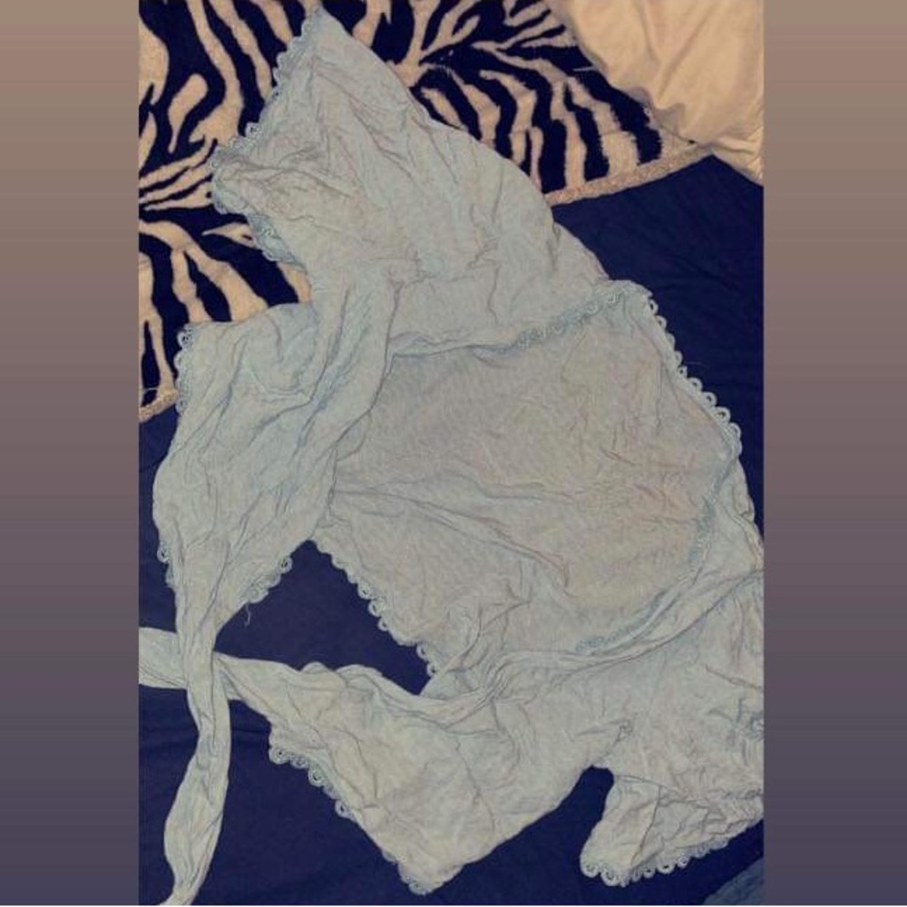This is a blue, XS - L size cover up for over a dress and it’s from SHEIN - Picture 1 of 1